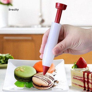 ปากกาซิลิโคน สําหรับเขียนคุกกี้ คัพเค้ก ช็อคโกแลต DIY
