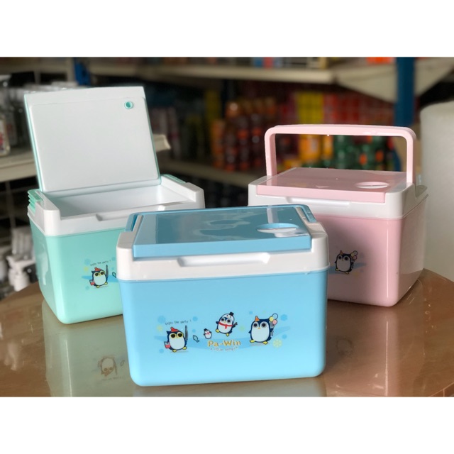 กระติก เด็นกิ 798-4 pa-win/สี ขนาด 15*19*14 ซม. ฝามีที่เปิดปิดใส่หลอด จำนวน 1 ใบ