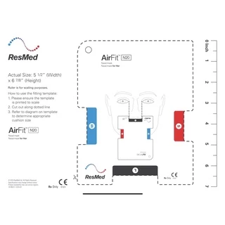 (ของแท้) Resmed AirFit N20 size silicone อะไหล่ซิลิโคนพร้อมส่ง