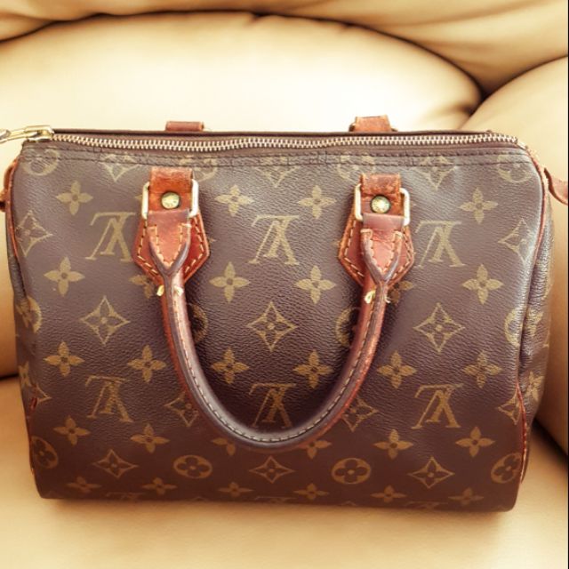 ✴ USED ✴ Louis Vuitton (LV)  SPEEDY 25 มือสอง ของแท้ ปี 92, 4,900-