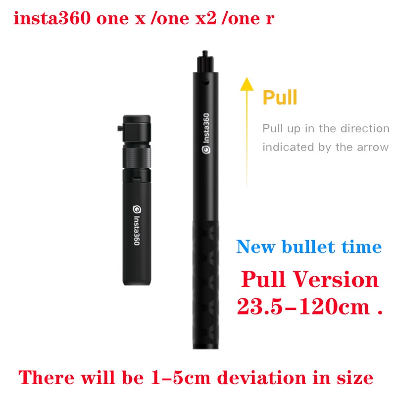 Insta360 ONE X2 and ONE and ONE R Bullet Time Bundle/Accessories Rotation Handle Bullet Time Bundle Insta 360 One X Self
