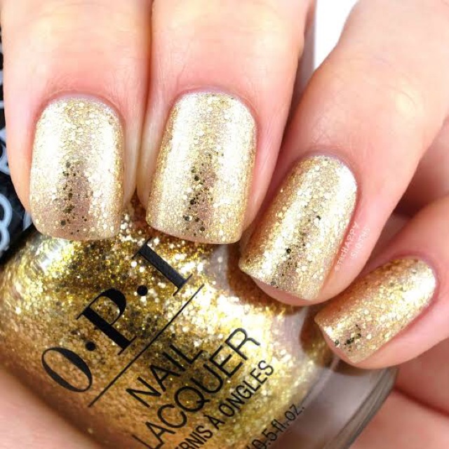 พร้อมส่ง OPI Glitter All The Way กลิตเตอร์สีทองระยิบในน้ำเบาใส ทาทับสีพื้น ทาเดี่ยว ราคา ถูกที่สุด ดีลบีเคเค แกลเลอรีภาพที่ 3