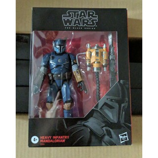 ของเล่นสตาร์วอร์ Star Wars: The Black Series 6" Heavy Infantry Mandalorian (The Mandalorian)