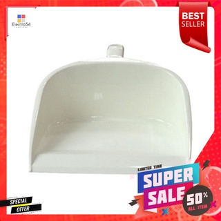 ที่โกยผงพลาสติก ด้ามสั้น JCJ 1903 10 นิ้ว สีขาวDUSTPAN PLASTIC JCJ 1903 10" WHITE