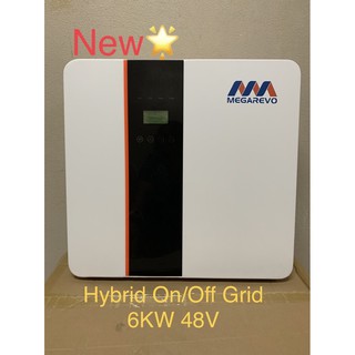 Hybrid On/Off Grid  6K 48V ในตัวเดียว. มาใหม่ โรงานเดียวกับ invt