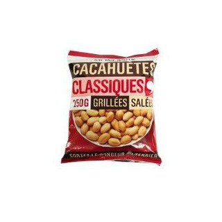 Monoprix Dry-grilled Peanuts 250g โมโนพริกซ์ถั่วลิสงย่าง 250 กรัม