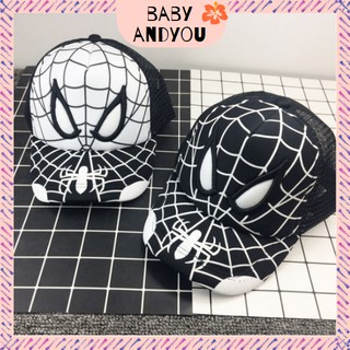 สินค้าพร้อมส่ง  หมวกเด็ก หมวกเด็กโต หมวกแฟชั่นแก๊ป Baby hat หมวกแมงมุม