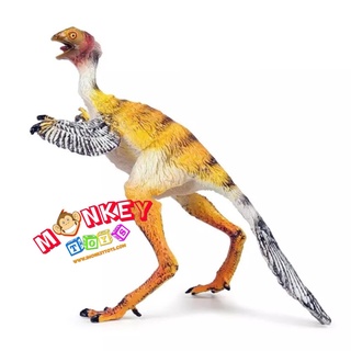 Monkey Toys - โมเดลไดโนเสาร์ Sinornithosaurus ขนาด 14.50 CM (จากหาดใหญ่)