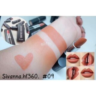 ซื้อ 2 ฟรี 1 sivanna ลิปเนื้อแมท เบอร์ 09,10,11,12