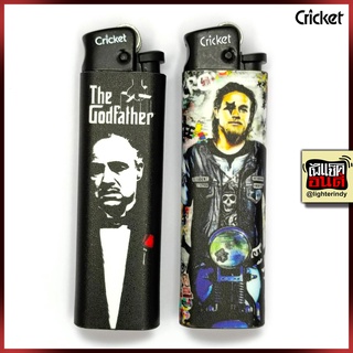 No.101 ไฟแช็คคริกเก็ต Cricket ลายสวยๆ lighter ไฟแช็คอินดี้  ไฟแช็ก เก๋ๆ แฟชั่น ไฟแช็คเท่ๆ ไฟแช็คสะสม ลายสติ๊กเกอร์