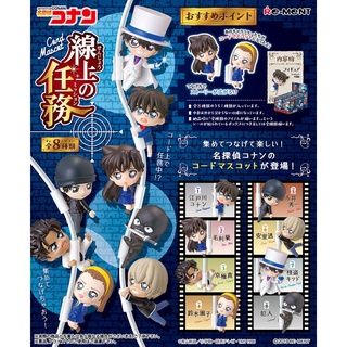 📍 พร้อมส่ง 📍 Re-Ment Detective Conan Cord Mascot รีเมนท์ของจิ๋ว ตัวเกาะสายไฟ สายชาร์จโทรศัพท์ ตัวละครยอดนักสืบโคนันแท้JP