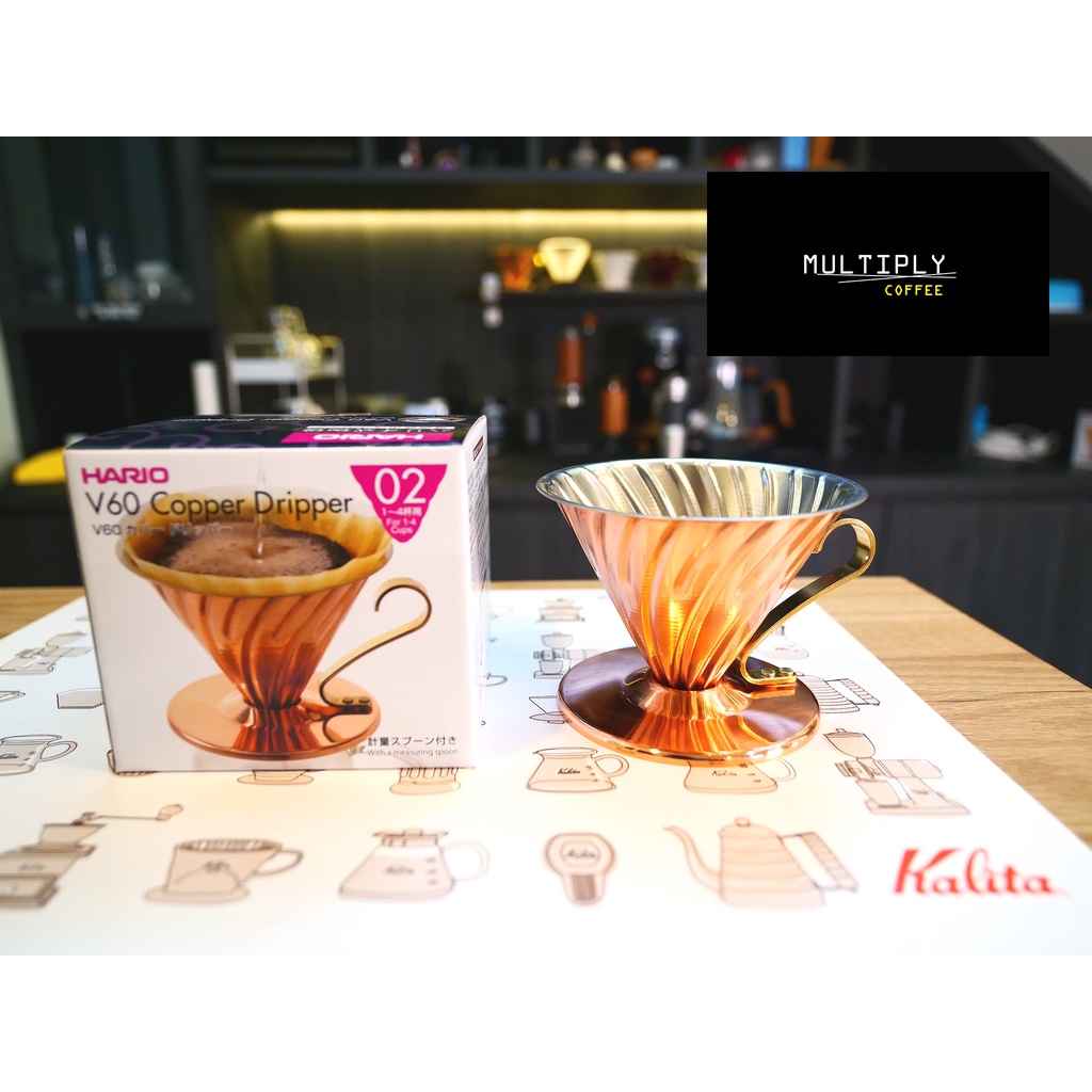 *สินค้าพร้อมส่งจากไทย* Hario V60 Copper Dripper 02 กรวยดริป ทองแดง