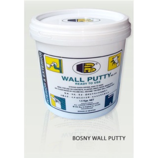 BOSNY   วอลล์พัตตี้ " บอสนี่ เคมีโป๊ว สีโป๊ว หมันโป๊ว Bosny Wall Putty B219