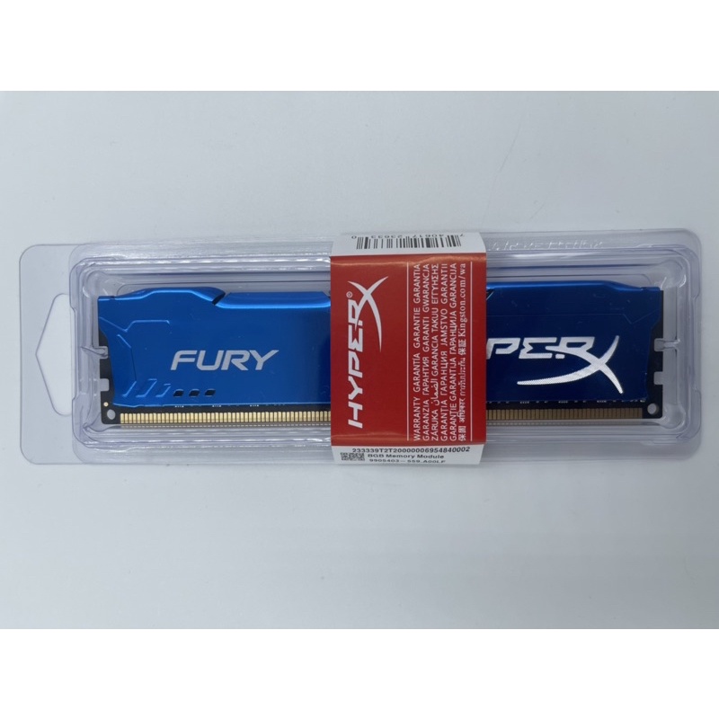 [มือสอง]RAM PC HYPER X FURY DDR3 8GB/1600MHZ
