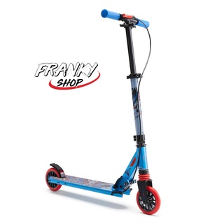 สกู๊ตเตอร์เด็ก สกู๊ตเตอร์ขาไถ แบบมีเบรกที่แฮนด์ มีระบบกันสะเทือน Kids Scooter with Handlebar Brake