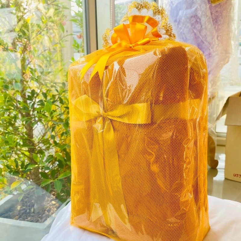 ชุดสังฆทาน ผ้าห่มซิลล่าอย่างดี ไซส์ XL