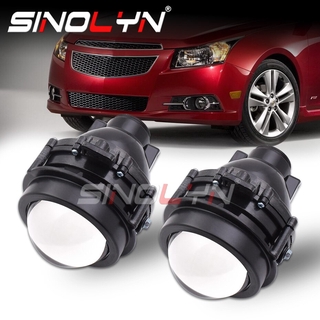 Sinolyn ไฟตัดหมอกซีนอน D2H H11 HID 3.0 นิ้ว อุปกรณ์เสริม สําหรับ Chevrolet Cruze Impala Malibu Trax Tracker Opel Antara