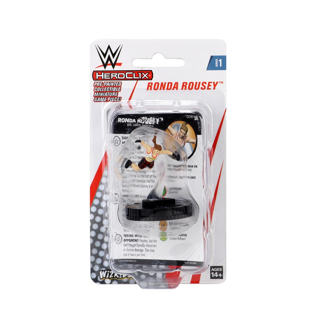 🔥มีของพร้อมส่ง🔥Heroclix Wonder WWE Ronda Rousey Expansion Pack