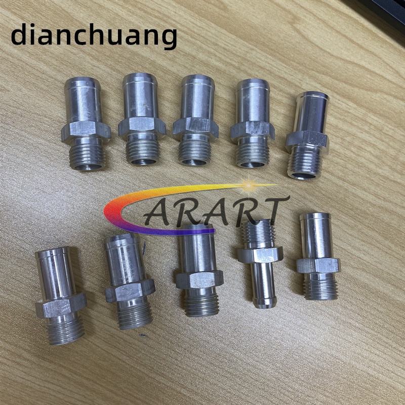 M18*1.5 M20*1.5 M22*1.5 UNF น้ํามันรถ breathable สามารถตัวเชื่อมต่อสําหรับกรองแซนวิชแผ่น 2 ชิ้น