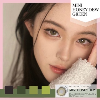 Luxzy lens Mini Honey Dew Green ค่าสายตา 0.00-1000