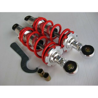 YAMAHA CHAPPY LB50 LB80 SHOCK SET "RED" SPRING (290 mm)  // โช๊คอัพ สปริง สีแดง CHAPPY / CHIPPY