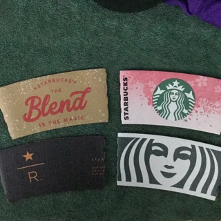 Starbucks paper cup sleeve
