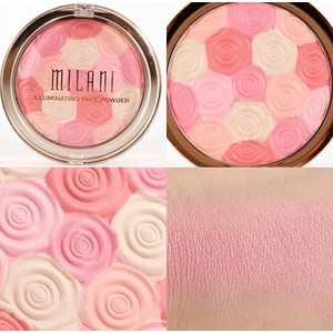 สวยด้วย ใช้ดีด้วย ของแท้ Milani Illuminating Face Powder, Beautys Touch 03  พร้อมส่ง