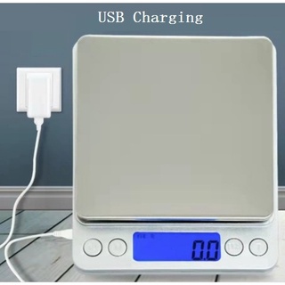 X02 usb charging เครื่องชั่งอาหาร