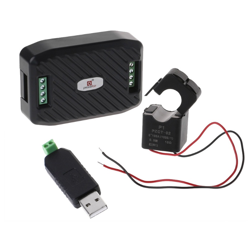 NAV High-accuracy PZEM-016 Meter Voltage Current Power Factor การทดสอบพลังงานความถี่