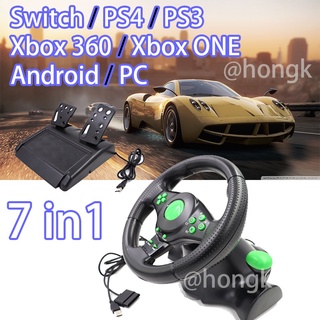 เกมคอนโซลพวงมาลัย/XBOX360/PS3/P2/PC four-in-one พวงมาลัย/USB คอมพิวเตอร์/PC ที่มีการสั่นสะเทือนพวงมาลัย