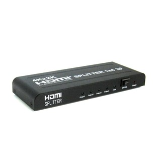 HDMI Splitter เข้า 1 ออก 4 จอ รองรับความละเอียดสูงสุด ถึงระดับ 4K