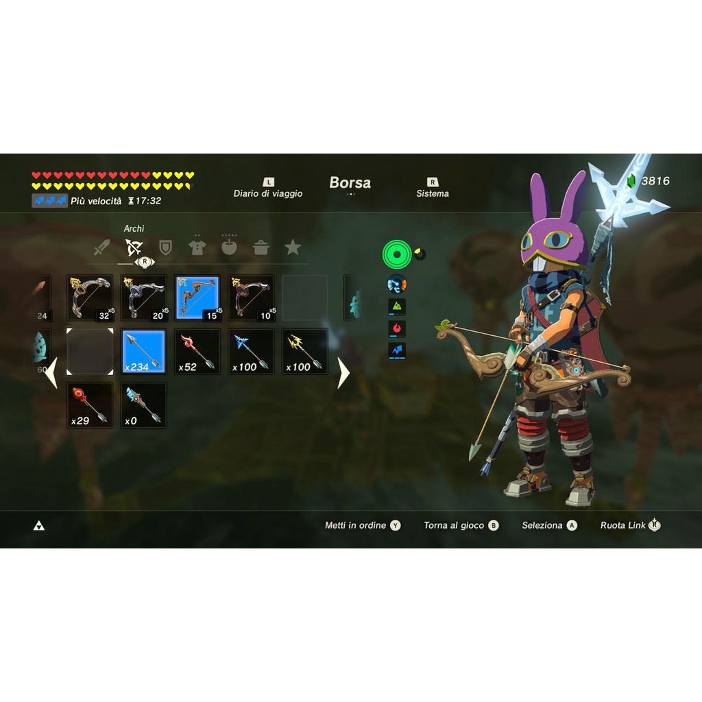 Zelda Breath Of The Wild ( มือ1 ) ( Zone US ) ( Zone US/Asia ) แผ่นเกมส์ Nintendo Switch