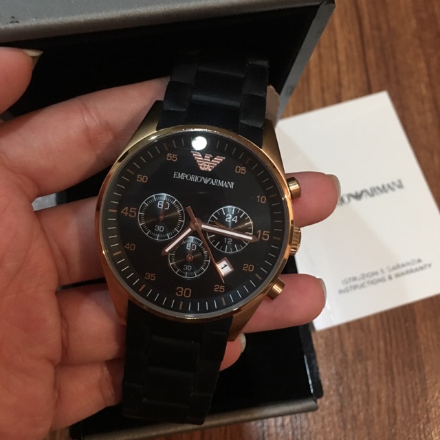 นาฬิกา Emporio Armani AR5905 สภาพ99 (1990บาท) - woraluckjittrong - ThaiPick