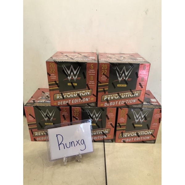 🚨พร้อมส่ง🚨2022 Panini Revolution WWE Wrestling Hobby Box