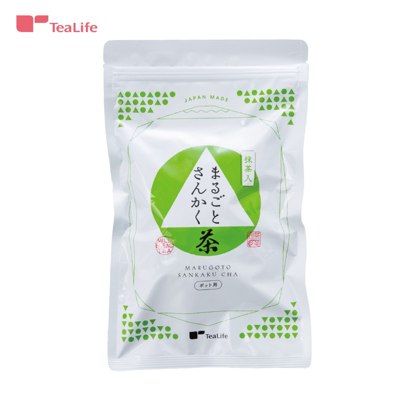 TeaLife Marugoto Genmaicha ชาเขียวญี่ปุ่น, ข้าวคั่ว และ มัทฉะ 200 g 5 g x 40 tbgs