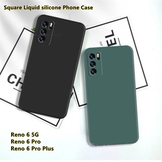 เคสโทรศัพท์ซิลิโคนนิ่มกันกระแทกสําหรับ Oppo Reno 6 Pro Plus Reno6 Reno6Pro 5G