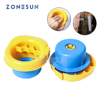 Zonesun เครื่องจ่ายฟิล์มห่ออาหาร PVC ขนาดเล็ก พร้อมฟังก์ชั่นเบรก สําหรับห่ออาหารในโรงงาน