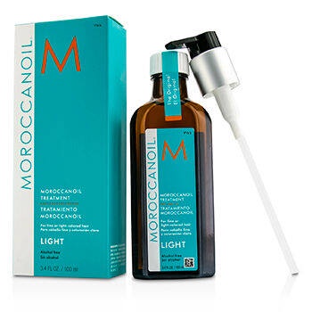 🎒แท้100% ฉลากไทย Moroccanoil +Light+ 100ml โมรอคแคน ออยล์ ทรีทเมนท์ +สูตรไลท์+ สำหรับผมเส้นเล็ก ทำสี