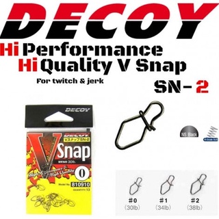 กิ๊ป DECOY V-SNAP SN-2 High performance กิ๊ปใส่เหยื่อปลอม