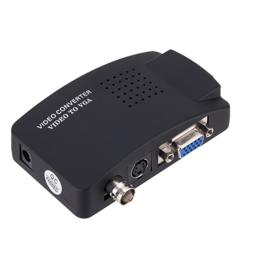 อุปกรณ์แปลงสัญญาณวิดีโอ Bnc เป็น VGA เป็น VGA มาตรฐานยุโรป