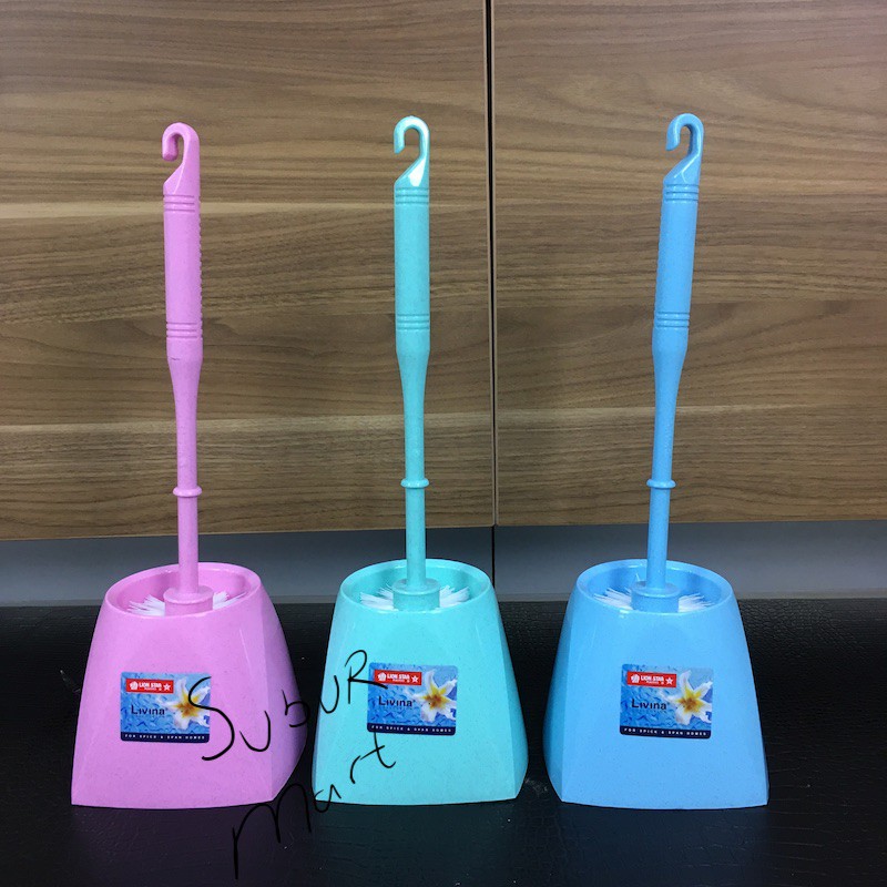 แปรงขัดห้องน้ํา Lion Star LIVINA NO. 102 + หม้อ BO 02