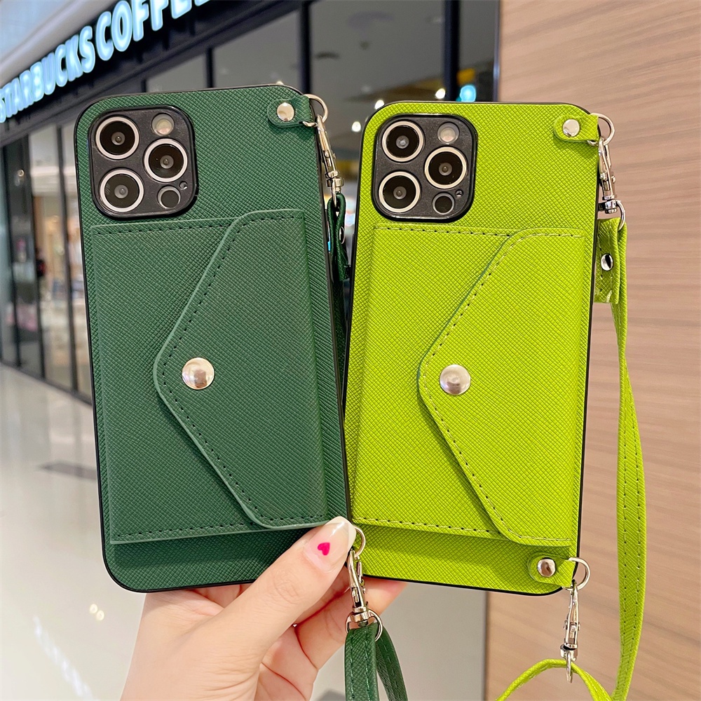 เคสโทรศัพท์มือถือหนังนิ่ม เต็มเครื่อง พร้อมช่องใส่บัตร สําหรับ IPhone 13 13 Pro 13 ProMax 12 11 ProMax 6 6s 7 8 Plus X XS Max XR 11 Pro Max