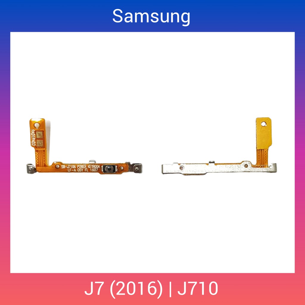 แพรปุ่มสวิตช์เปิด-ปิด | Samsung Galaxy J5 (2016) | J510,J7(2016) | J710 | PCB On-Off | LCD MOBILE