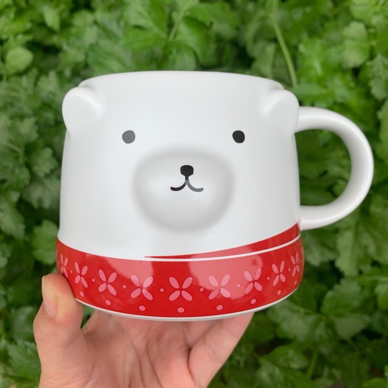 [STARBUCKS TAIWAN] - 2019 HOLIDAY POLAR BEAR HANDLE MUG 14oz