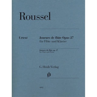 ROUSSEL Joueurs de flûte op. 27 for Flute and Piano (HN1092)