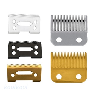 Kool อุปกรณ์ใบมีดเซรามิก 2 รูสําหรับ Wahl 8504 Series Hair Clippers 1 ชุด