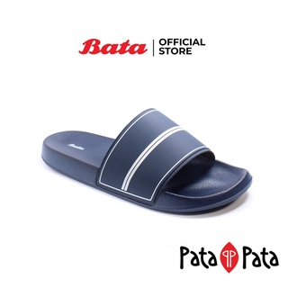 Bata บาจา รองเท้าแตะ รองเท้าแตะลำลอง รองเท้าใส่เล่น สำหรับผู้ชาย รุ่น Ash สีกรมท่า 8619446