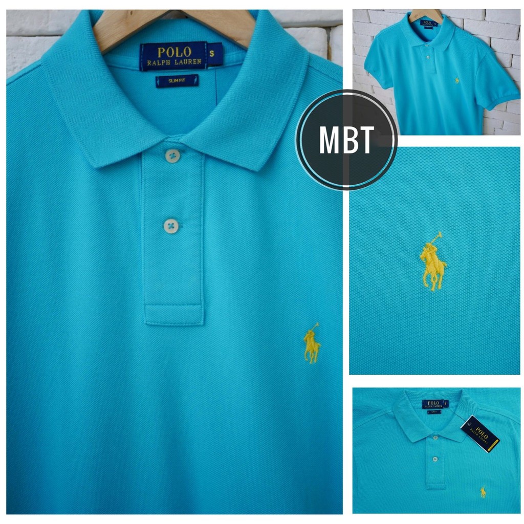 POLO RALPH LAUREN SLIM FIT POLO SHIRT | Shopee Thailand