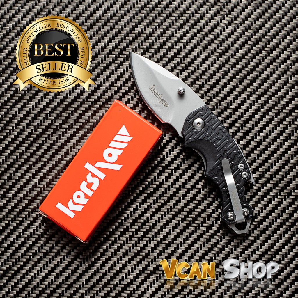 Kershaw Shuffle มีดปอกผลไม้ มีดทำอาหารแคมป์ปิ้ง อุปกรณ์ยุทธวิธี EDC ของแท้ 100%