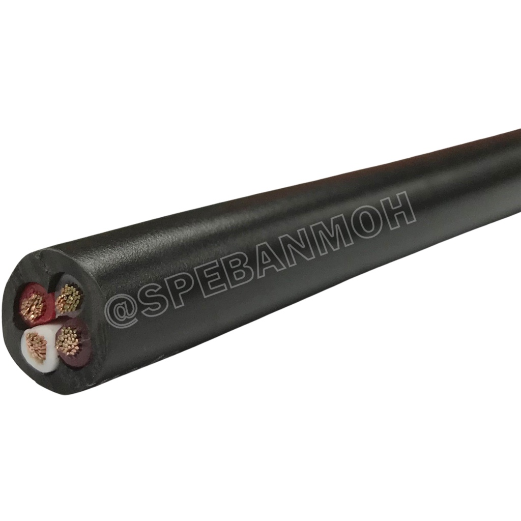 [ 1เมตร ] 4S12F สีดำ Black สายลำโพง Canare 4C x 13AWG 2.63 sq.mm. สายลำโพง สายลำโพง Bi-Wire Canare 4S12F Star Quad 4 … ราคา ถูกที่สุด ดีลบีเคเค แกลเลอรีภาพที่ 3